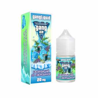 Жидкость GANG ICE SALT - Хвойный чай со смородиной 30мл 20мг