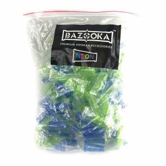 Мундштуки BAZOOKA NEON 100 шт (одноразовые)