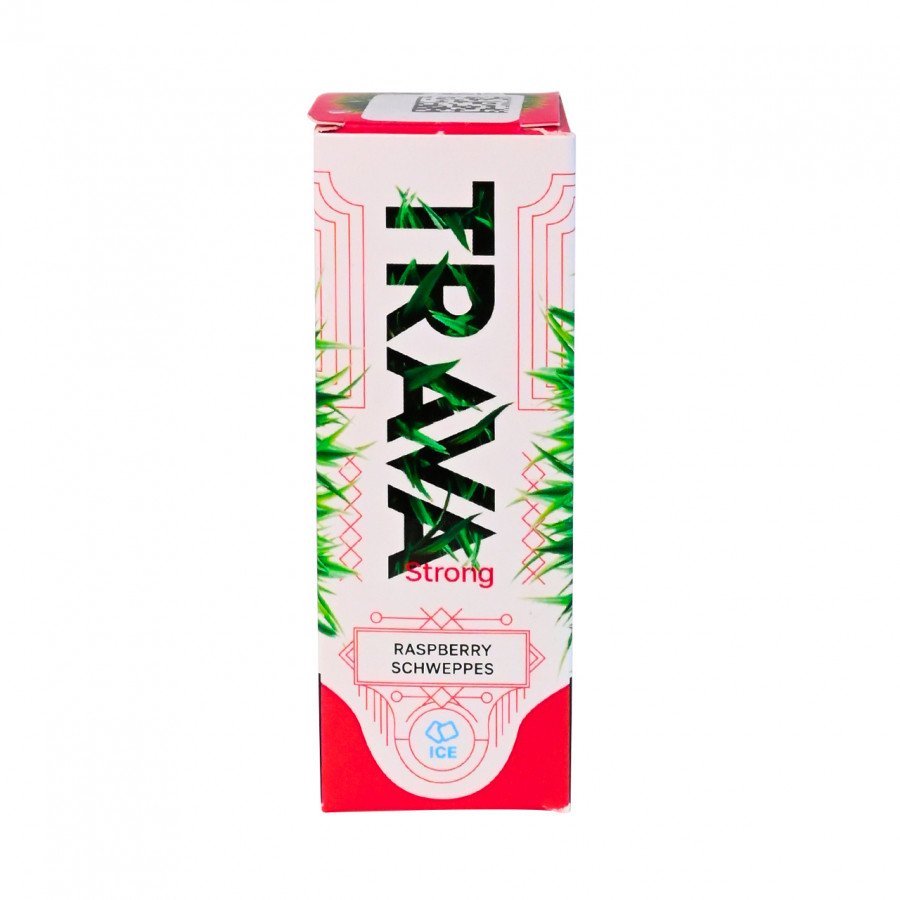 Фото и внешний вид — Жидкость TRAVA SALT - Raspberry Schweppes (Малиновый Швепс) 30мл strong