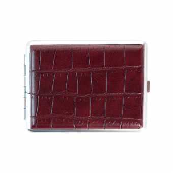 Портсигар S.QUIRE NSO21-95Bu-RB (резинка) сталь/иск.кожа/рис BRD