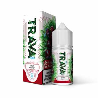 Жидкость TRAVA SALT - Sweet Cherry (Вишня лед) 30мл 20мг