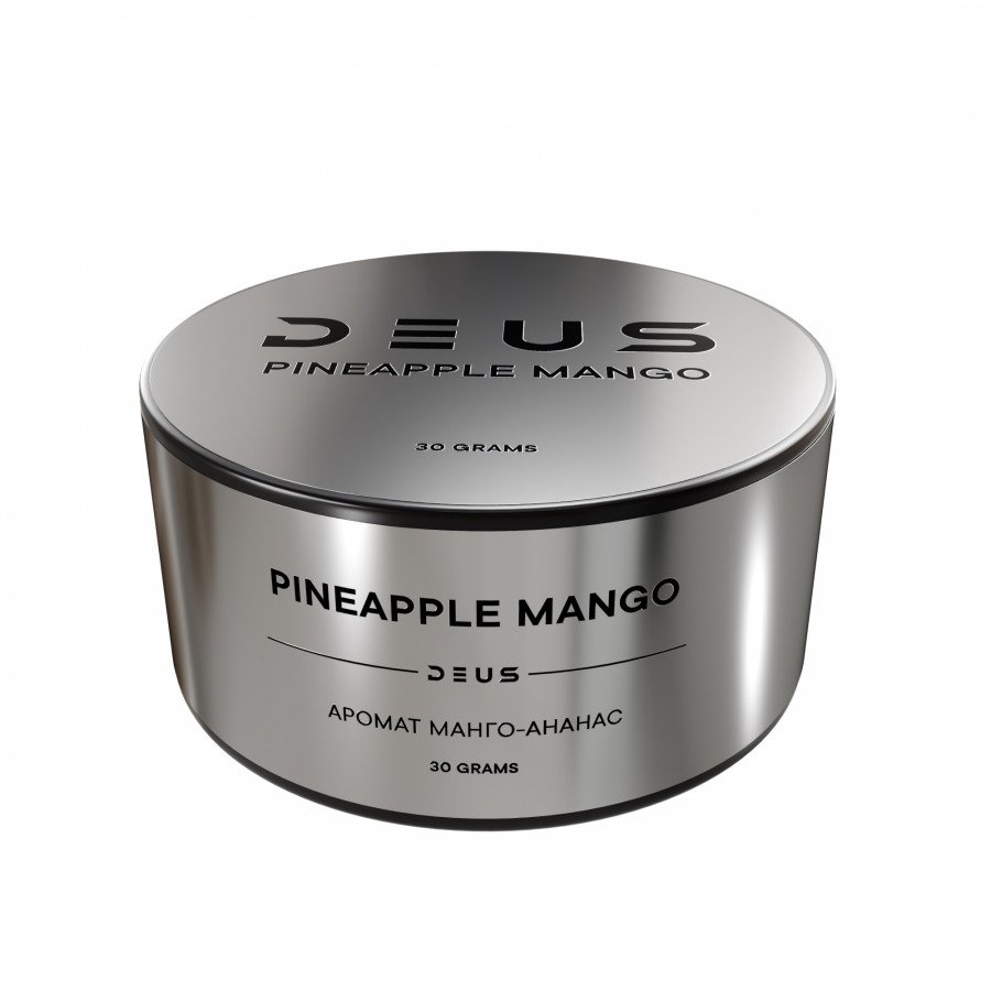 Фото и внешний вид — Табак для кальяна DEUS 30г - Pineapple Mango (Манго ананас)