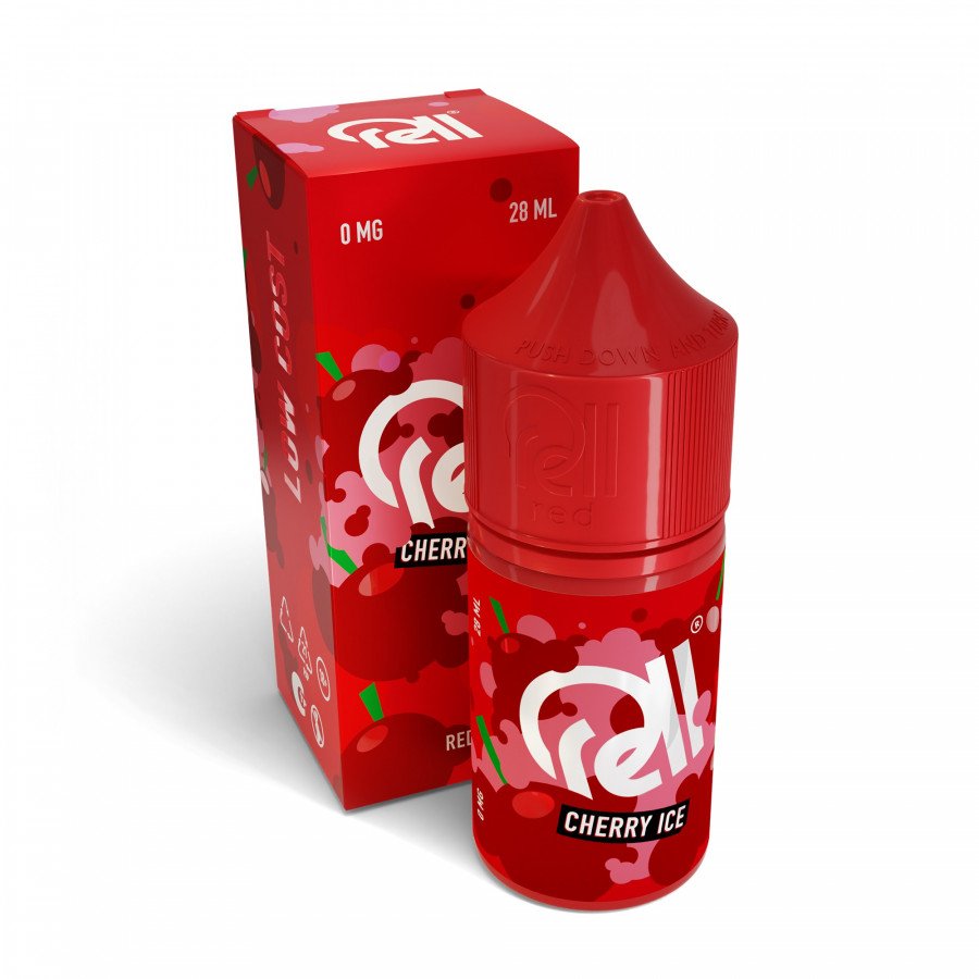 Фото и внешний вид — Жидкость RELL RED SALT - Cherry Ice (Ледяная вишня) 28мл 0мг