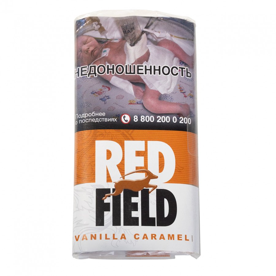 Фото и внешний вид — Сигаретный табак REDFIELD - Vanilla Caramel 30гр
