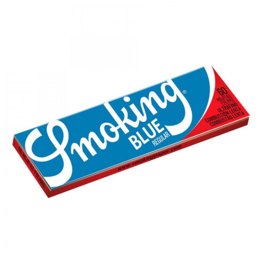 Фото и внешний вид — Сигаретная бумага SMOKING REGULAR BLUE (60)