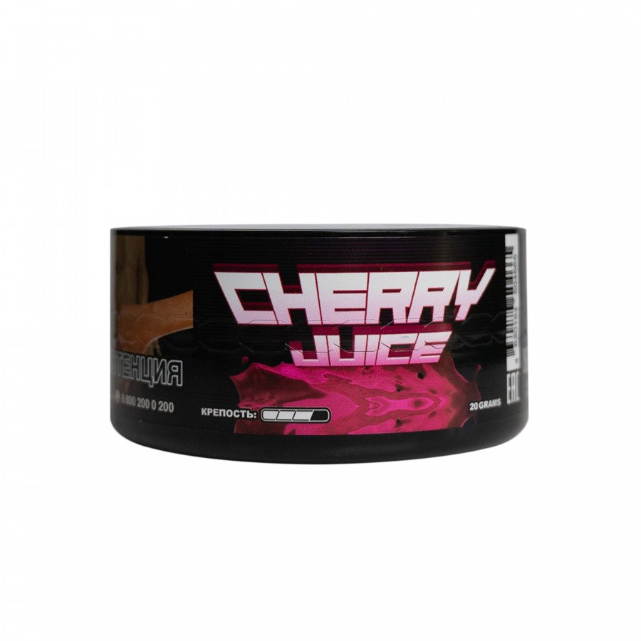 Фото и внешний вид — Табак для кальяна DUFT 20г - Cherry Juice (Вишневый сок)
