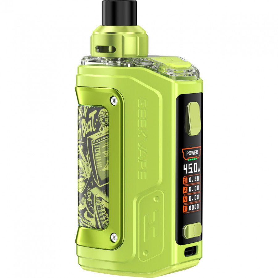 Фото и внешний вид — Набор AEGIS HERO 2 (H45) - Lime Green (1400мАч, 4мл, 45Вт)