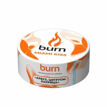 Табак для кальяна BURN 25г - Miami Kiss (Арбуз цитрусы лакрица)