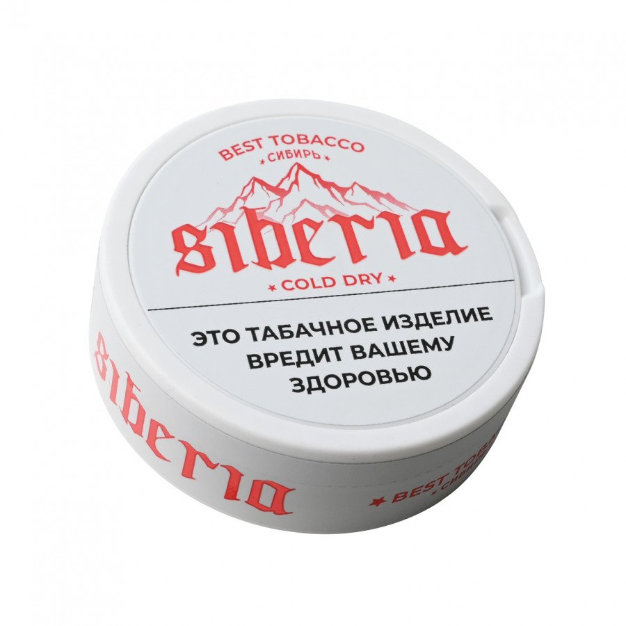 Фото и внешний вид — Табак SIBERIA - Cold Dry 13г