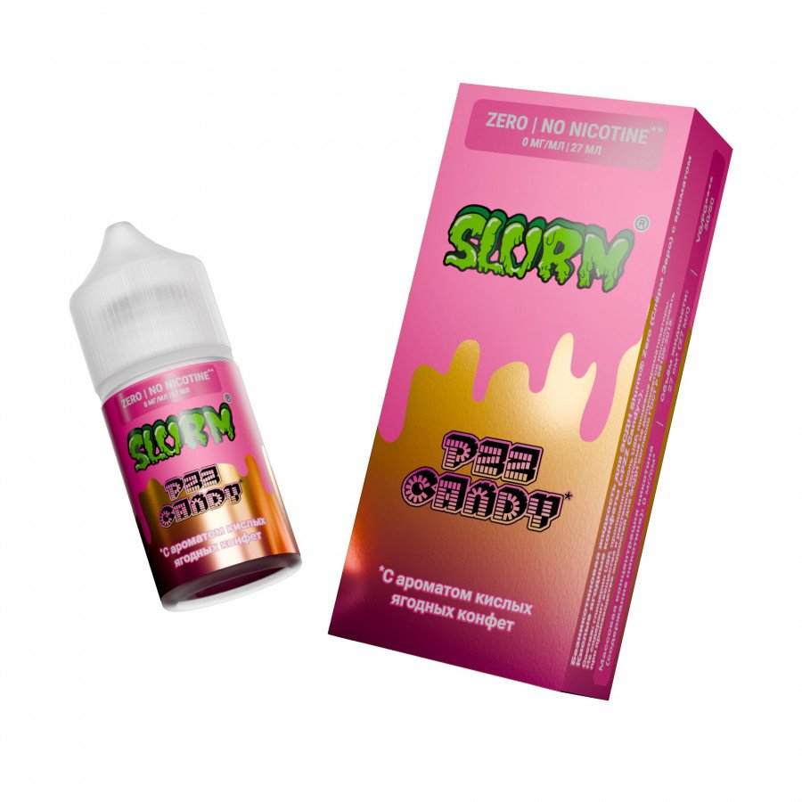 Фото и внешний вид — Жидкость SLURM SALT - Pzz Candy (Кислые ягодные конфеты) 27мл 0мг
