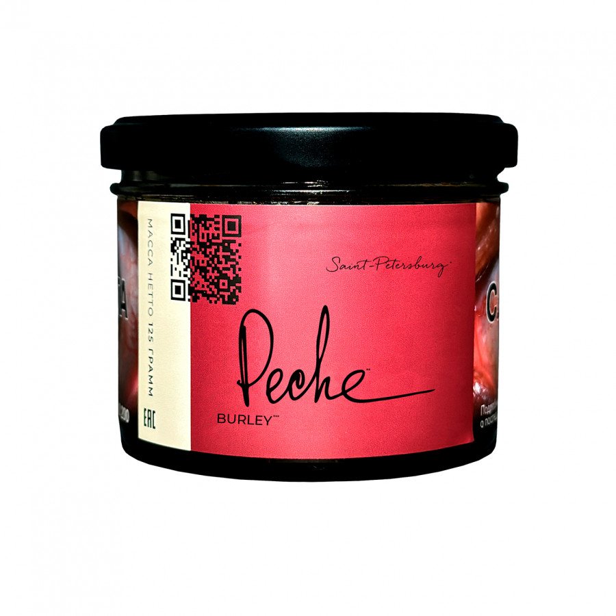 Фото и внешний вид — Табак для кальяна TROFIMOFF'S (Burley) 125г - Peach (Персик)