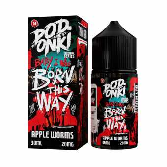 Жидкость PODONKI LAST HAP SALT - Born This Way (Яблочные Червячки) 30мл strong
