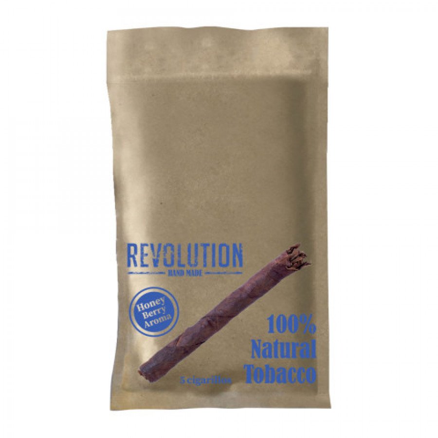 Фото и внешний вид — Сигариллы REVOLUTION - Honey Berry (Медовые ягоды) 5шт