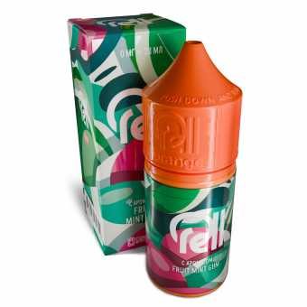Жидкость RELL ORANGE SALT - Fruit Mint Gum (Фруктово-мятная жвачка) 28мл 0мг
