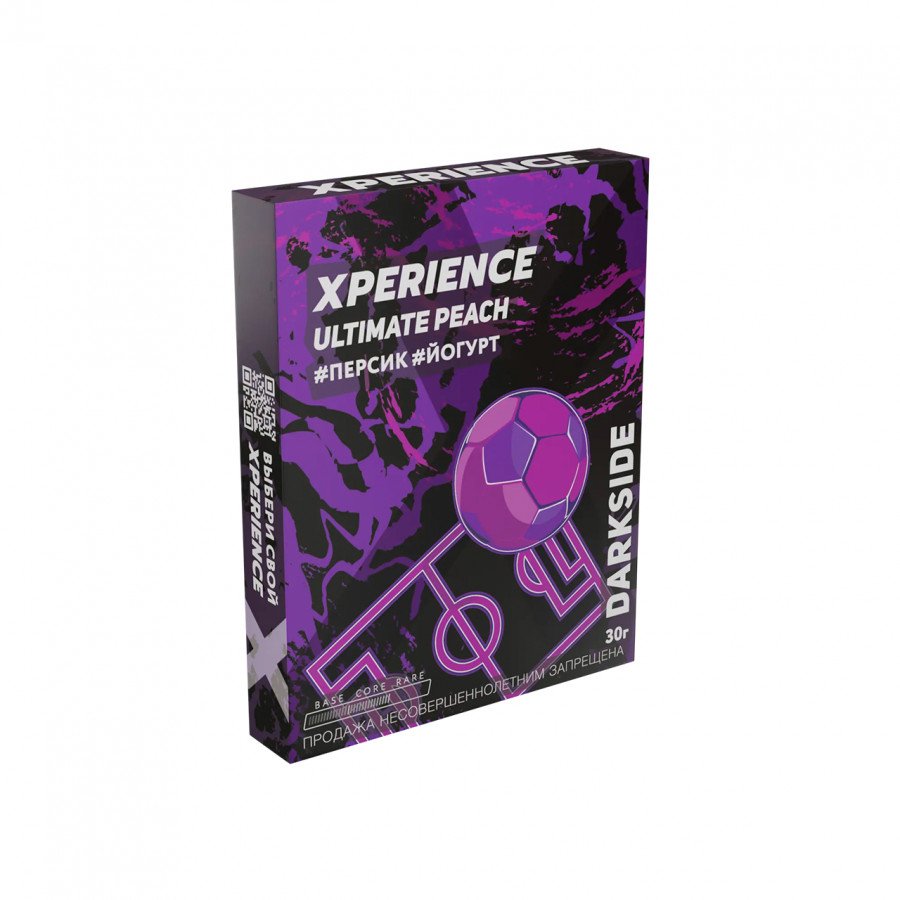 Фото и внешний вид — Табак для кальяна XPERIENCE 30г - Ultimate Peach (Персик Йогурт)