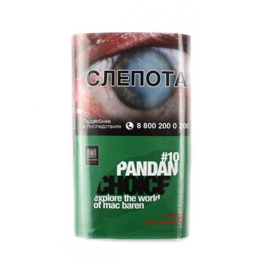 Фото и внешний вид — Сигаретный табак MAC BAREN - Pandan Choice 40г