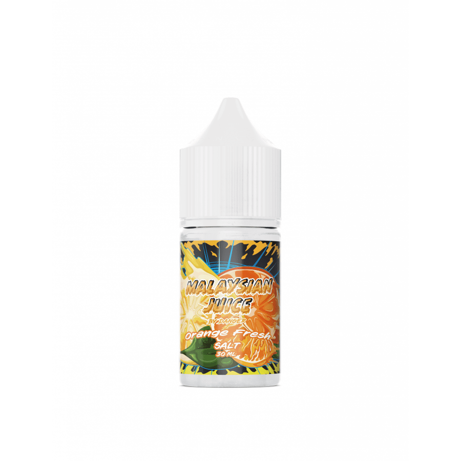 Фото и внешний вид — Жидкость MALAYSIAN JUICE SALT - Orange Fresh (Цитрусовый микс) 30мл 20мг