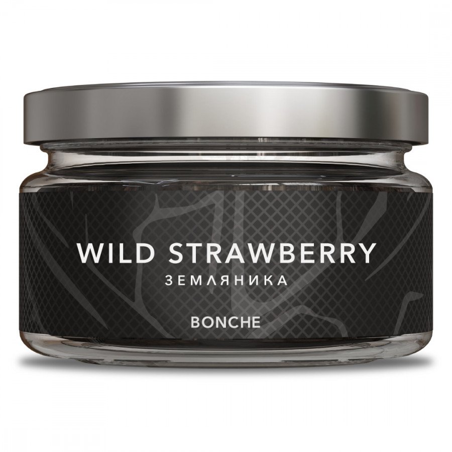 Фото и внешний вид — Табак для кальяна BONCHE 120г - Wild Strawberry (Земляника)