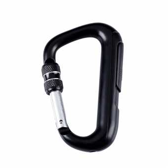 Зажигалка электронная "Карабин" спираль черная USB