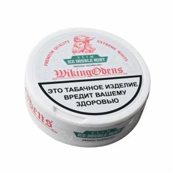 Табак WIKINGODENS - Ice Double Mint Strong Slim 13г