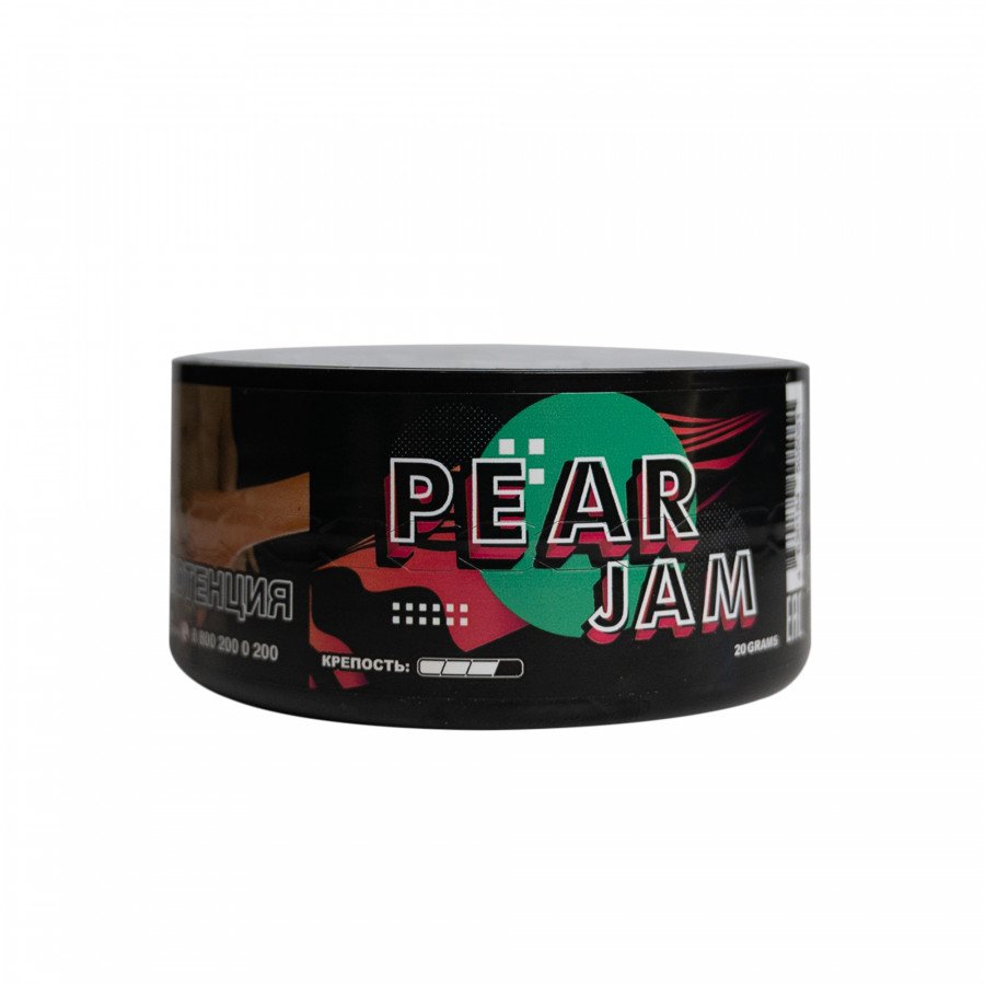Фото и внешний вид — Табак для кальяна DUFT 20г - Pear Jam (Грушевый джем)