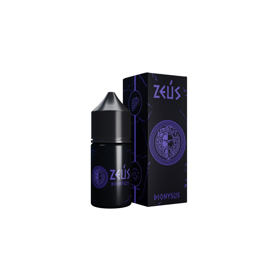 Фото и внешний вид — Жидкость ZEUS BLACK SALT - Dionysus (Виноград и Черная Сородина) 30мл strong