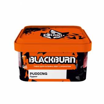Табак для кальяна BURN BLACK 200гр - Pudding (Пудинг)