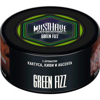Табак для кальяна MUST HAVE 125гр - Green Fizz (Коктейль из сока кактуса, абсента и киви)