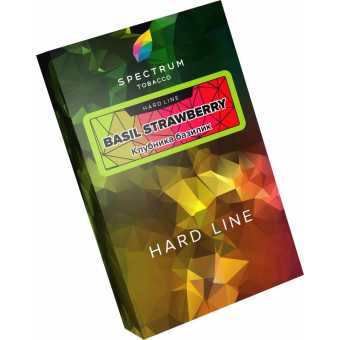 Табак для кальяна SPECTRUM HL - Basil Strawberry (Базилик клубника) 40гр