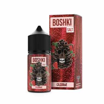 Жидкость BOSHKI SALT - Садовые (Сочная клубника в хвойном лесу) 30мл strong