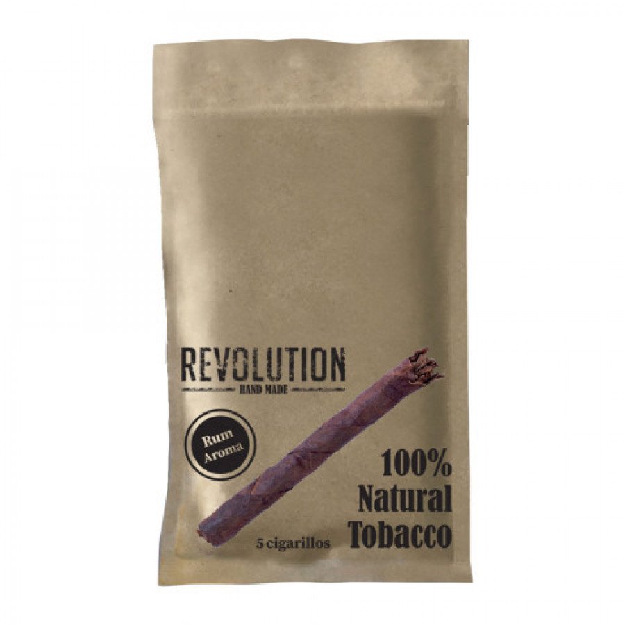 Фото и внешний вид — Сигариллы REVOLUTION - Rum (Ром) 5шт
