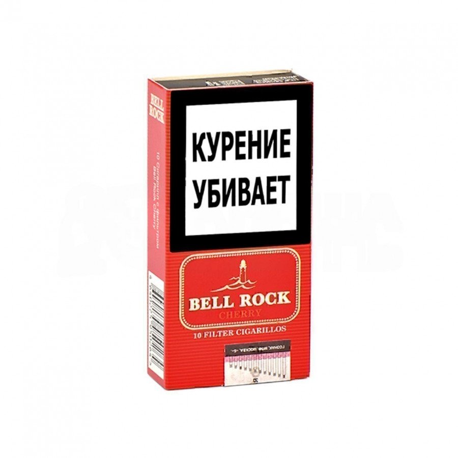 Фото и внешний вид — Сигариллы BELL ROCK - Cherry (Вишня) 10шт
