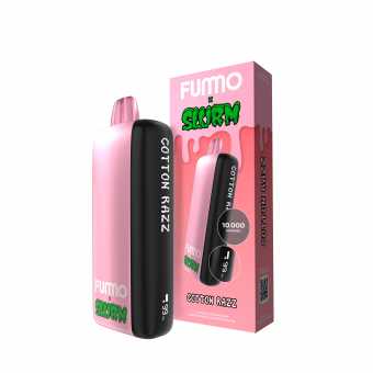 FUMMO X SLURM - Cotton Razz (Кислая Малиновая Сахарная вата)