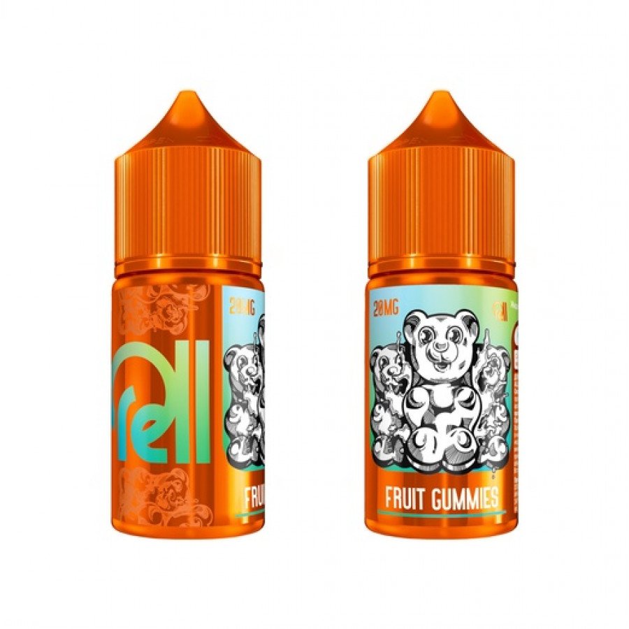 Фото и внешний вид — Жидкость RELL ORANGE SALT - Fruit Gummies (Мармеладные мишки) 30мл 20мг