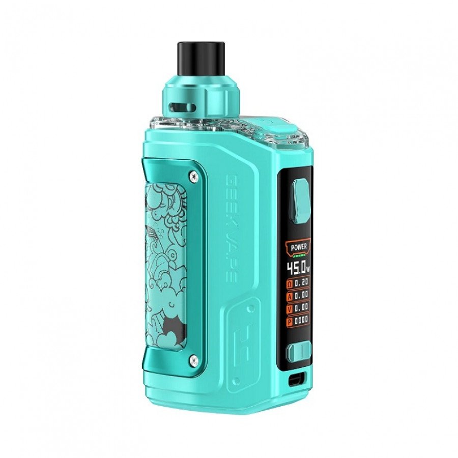 Фото и внешний вид — Набор AEGIS HERO 2 (H45) - Mint Green (1400мАч, 4мл, 45Вт)