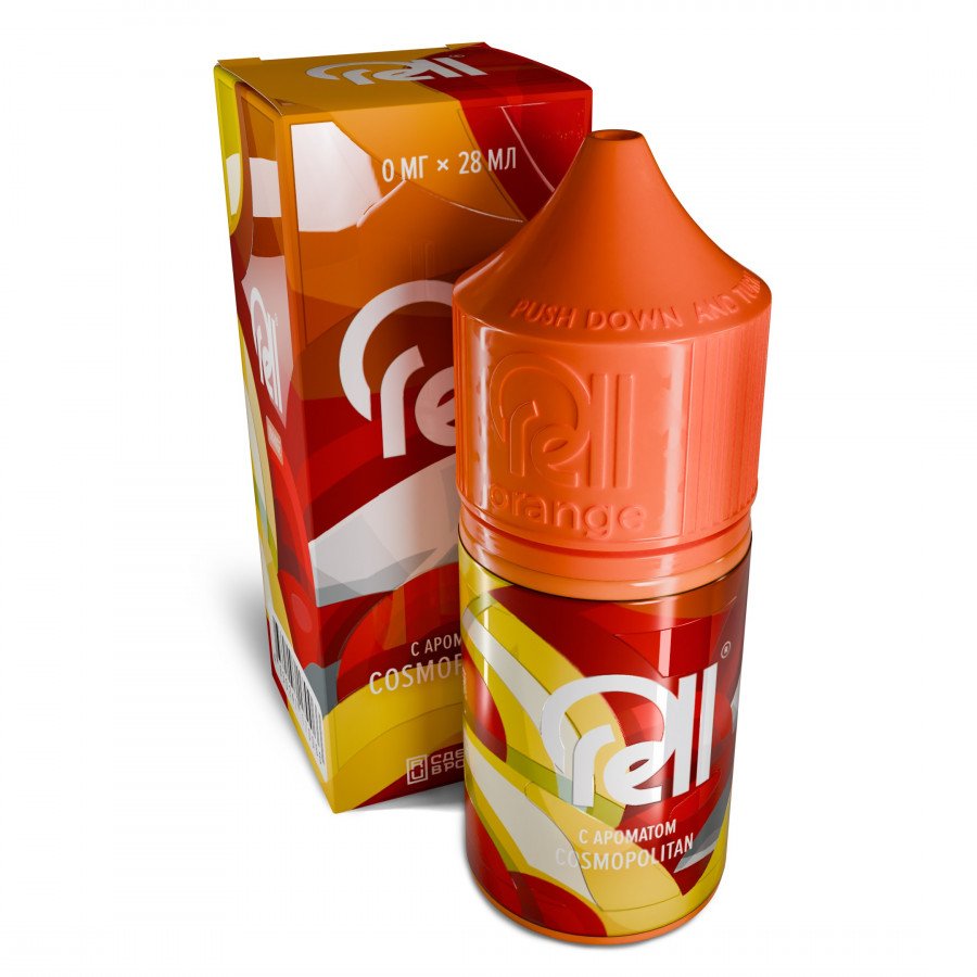 Фото и внешний вид — Жидкость RELL ORANGE SALT - Cosmopolitan (Коктейль космополитан) 28мл 0мг