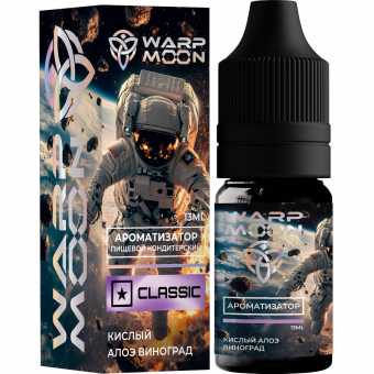 Конструктор WARP MOON - Кислый Алоэ Виноград 30мл 0мг