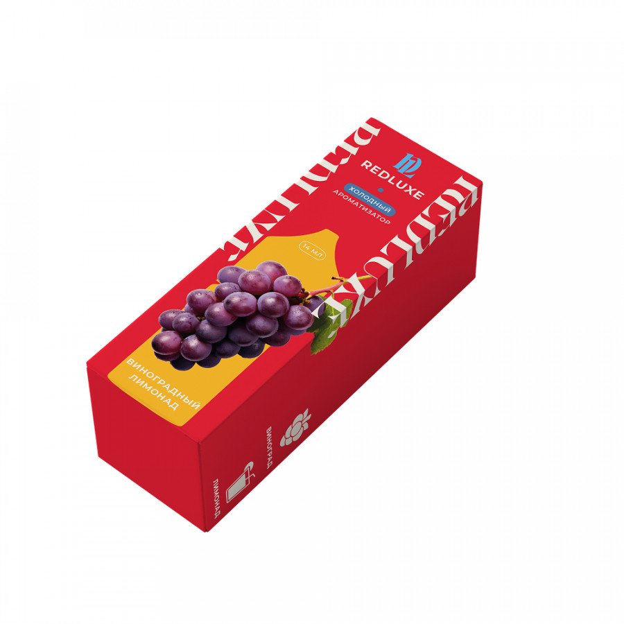 Фото и внешний вид — Конструктор REDLUXE - Виноградный лимонад 30мл 0мг