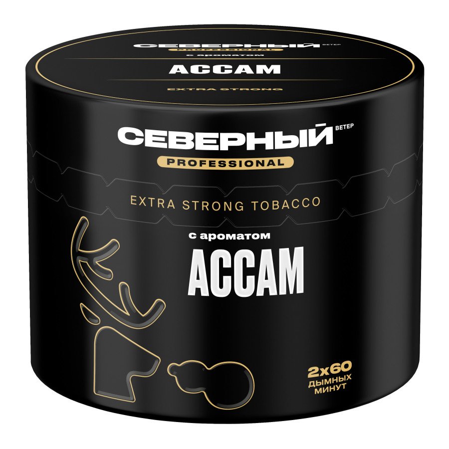 Фото и внешний вид — Табак для кальяна ВЕТЕР СЕВЕРНЫЙ (PROFESSIONAL) 40г - Ассам