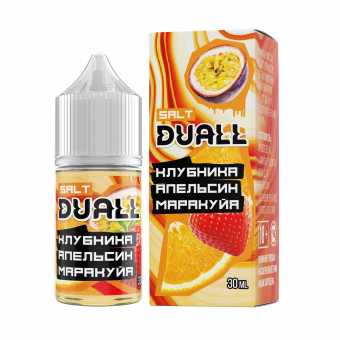 Жидкость DUALL SALT - Клубника Апельсин Маракуйя 30мл strong