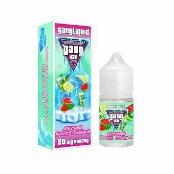 Жидкость GANG ICE SALT - Арбузный мохито с лаймом 30мл strong