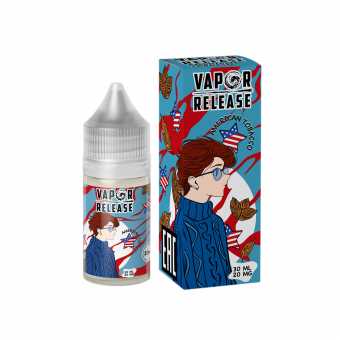 Жидкость VAPOR RELEASE SALT - American Tobacco (Смесь Американского Табака) 30мл 20мг