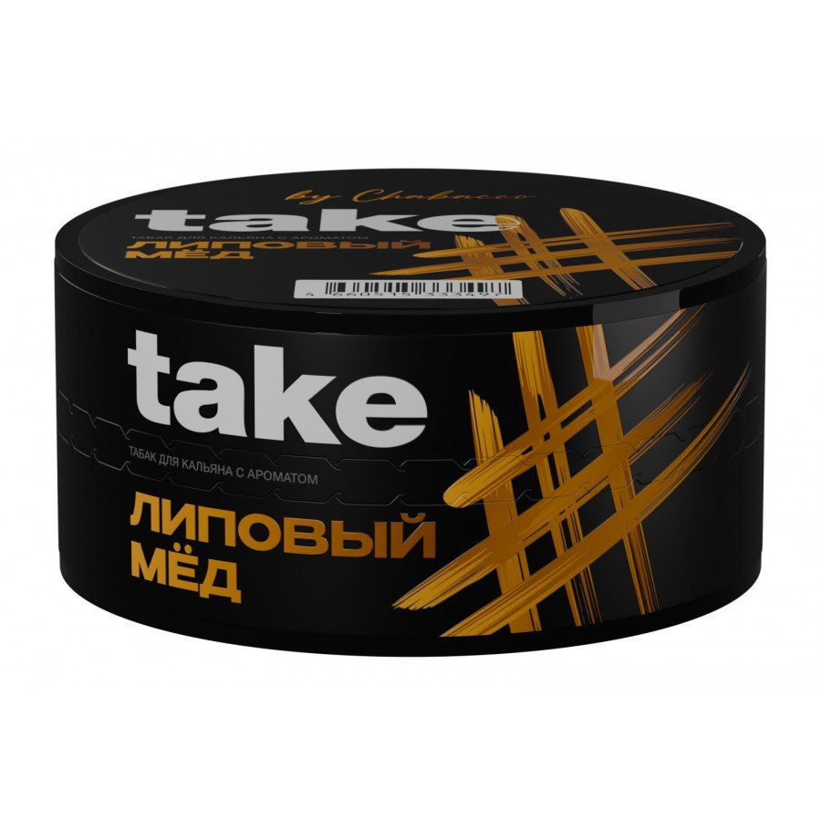 Фото и внешний вид — Табак для кальяна TAKE 25г - Honey (Липовый Мед)