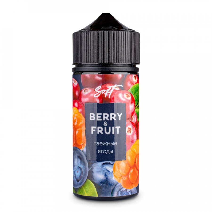 Фото и внешний вид — Жидкость BERRY&FRUIT - Таежные ягоды 100мл 0мг
