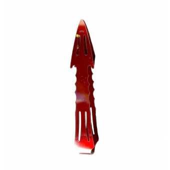 Щипцы для кальяна Estate - Pointer dark red (длина 23см)