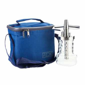 Кальян Pizduk PRO Hookah - blue bag (прозрачная колба)