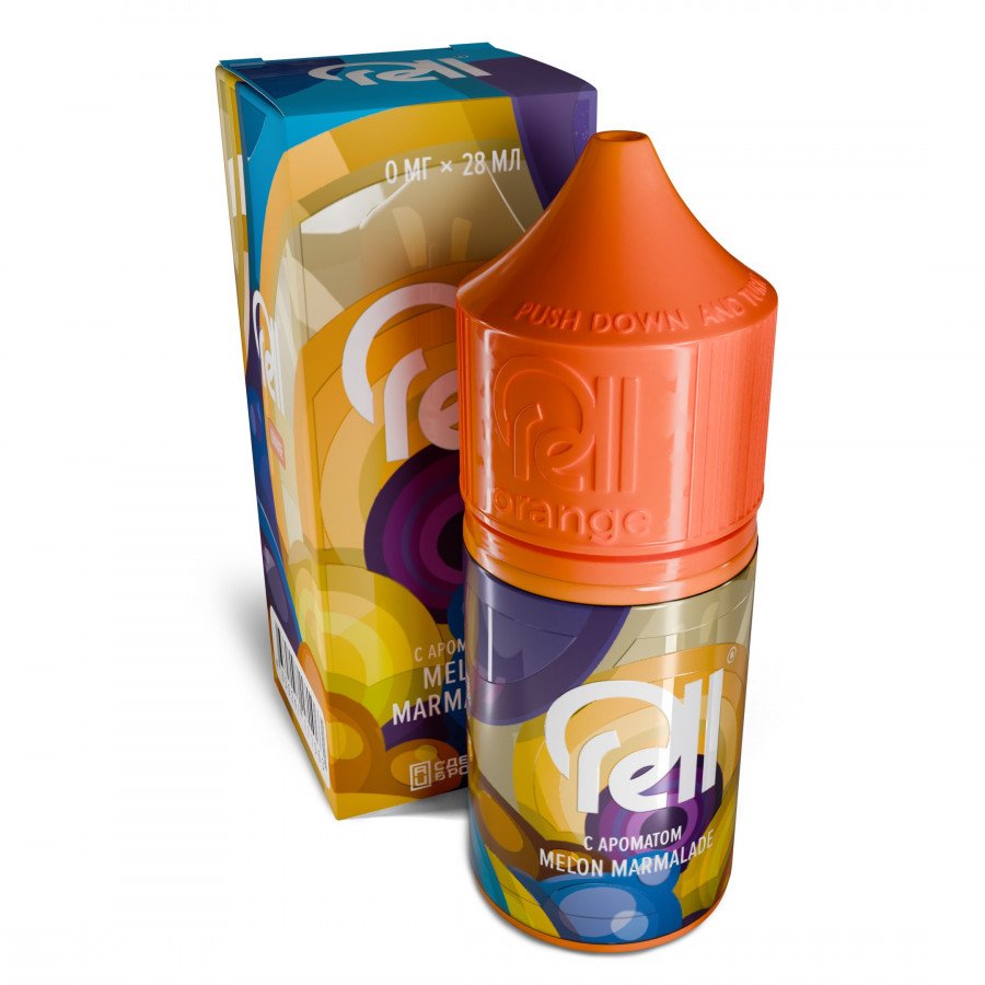 Фото и внешний вид — Жидкость RELL ORANGE SALT - Melon Marmelade (Дынный мармелад) 28мл 0мг