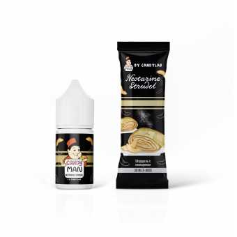 Жидкость CANDYMAN SALT - Nectarine Strudel (Штрудель с нектарином) 30мл 20мг