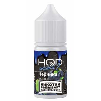 Жидкость HQD V2 ORIGINAL SALT - Blueberry (Черника) 30мл strong