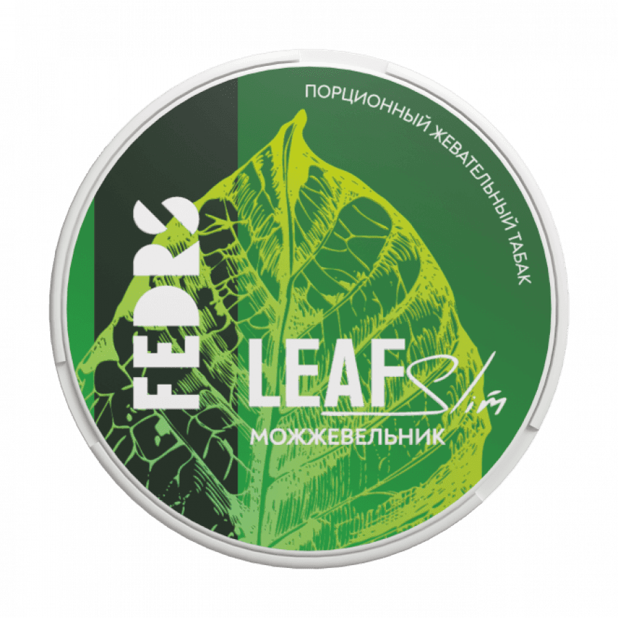 Фото и внешний вид — Табак FEDRS LEAF - Slim Можжевельник (12г)